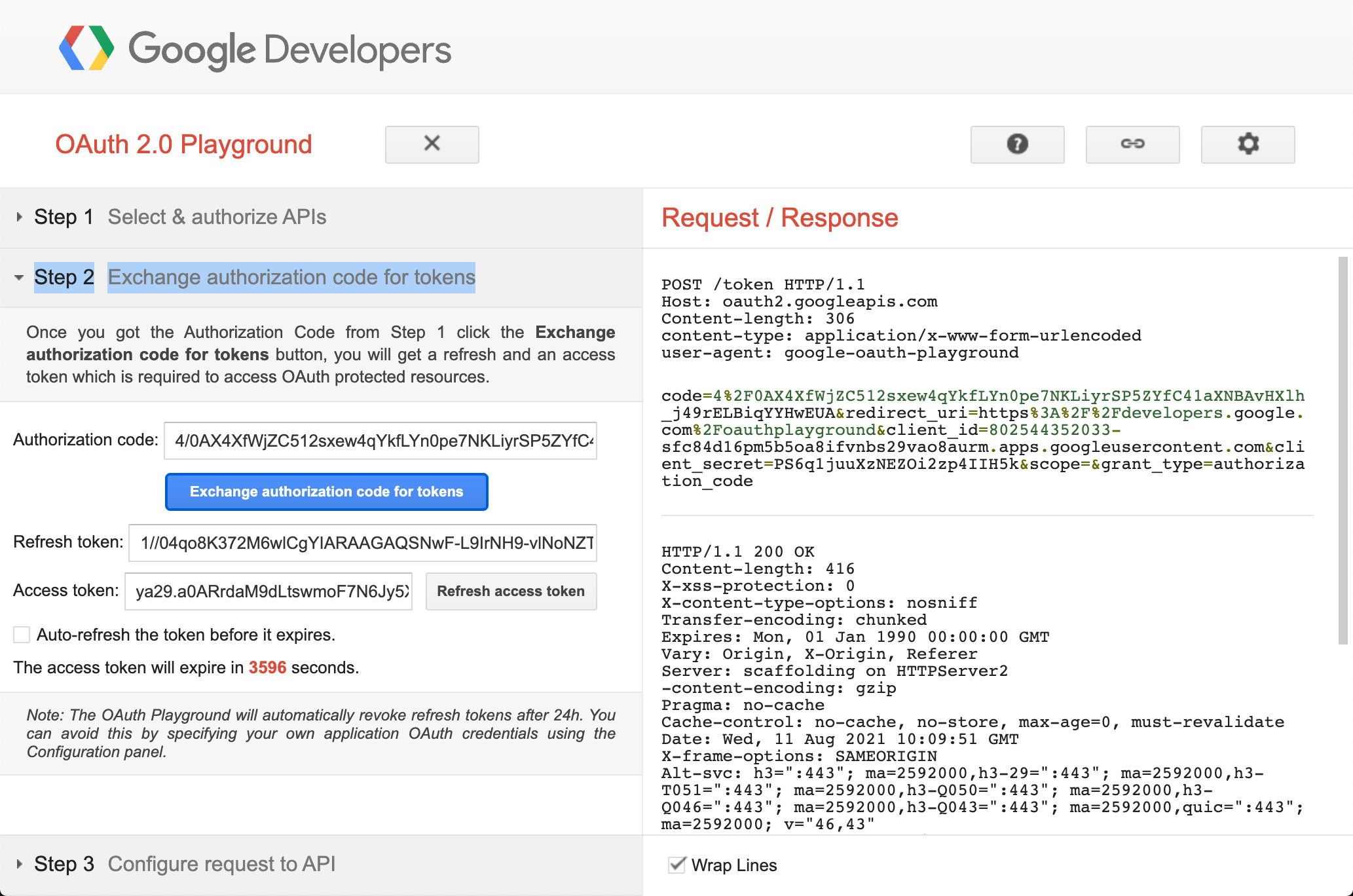 refresh and access tokens refresh and access tokens