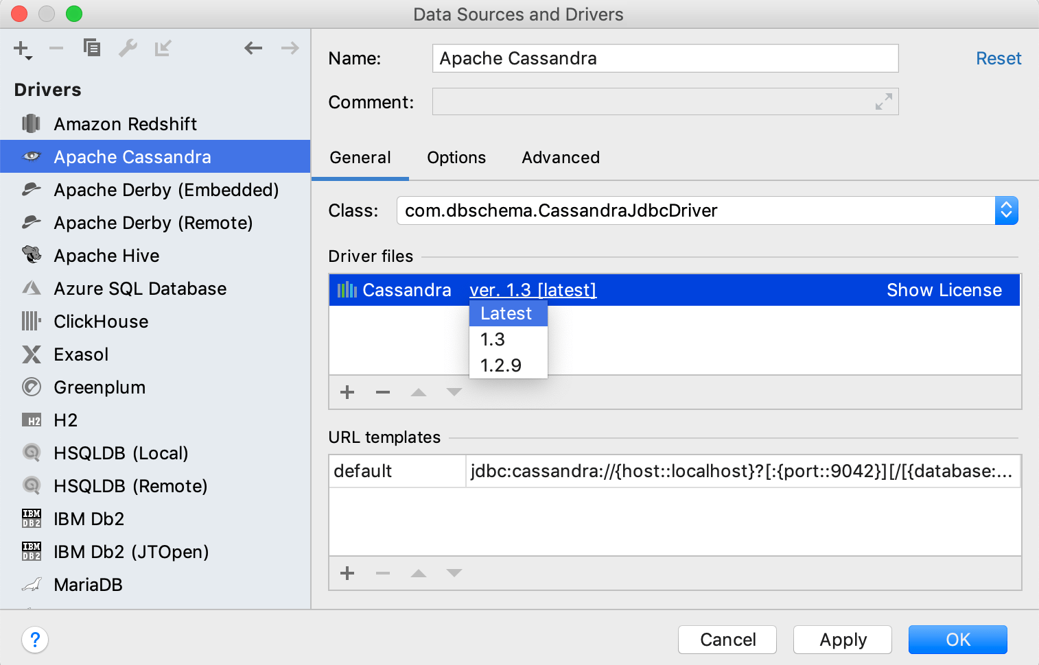 Verify the version of the JDBC driver Verify the version of the JDBC driver