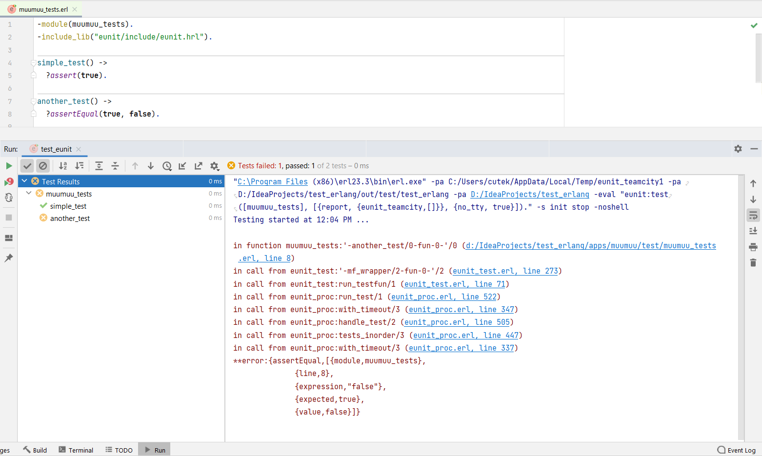 Test Runner Erlang Test Runner Erlang