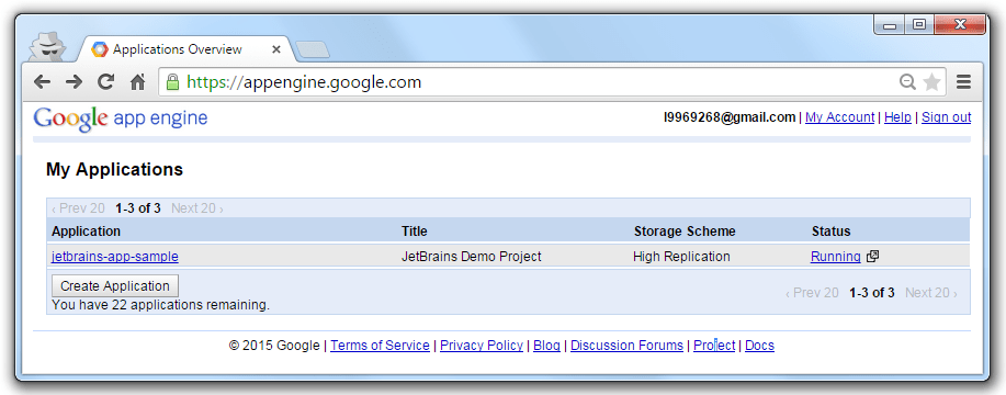 Gae browser app overview Gae browser app overview