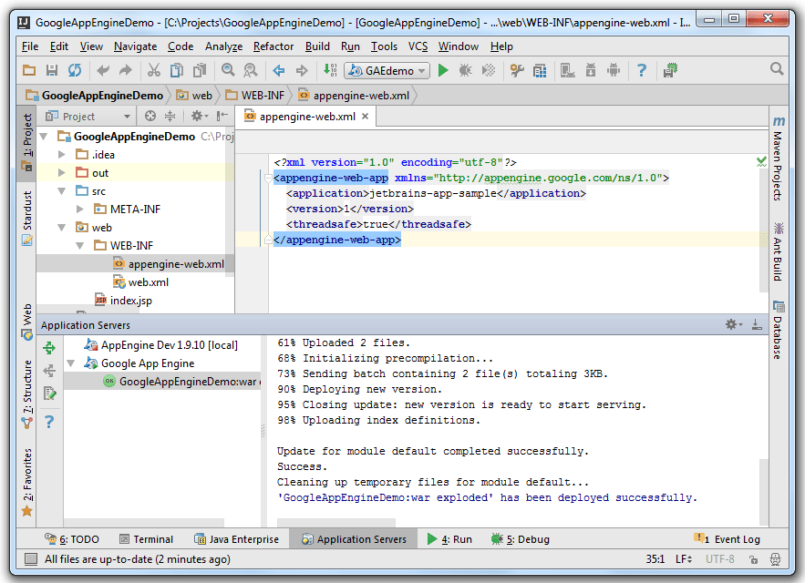 Gae cloud deployment Gae cloud deployment