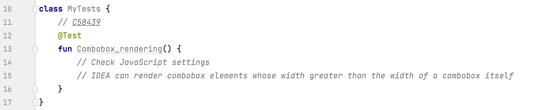 Generate test result Generate test result