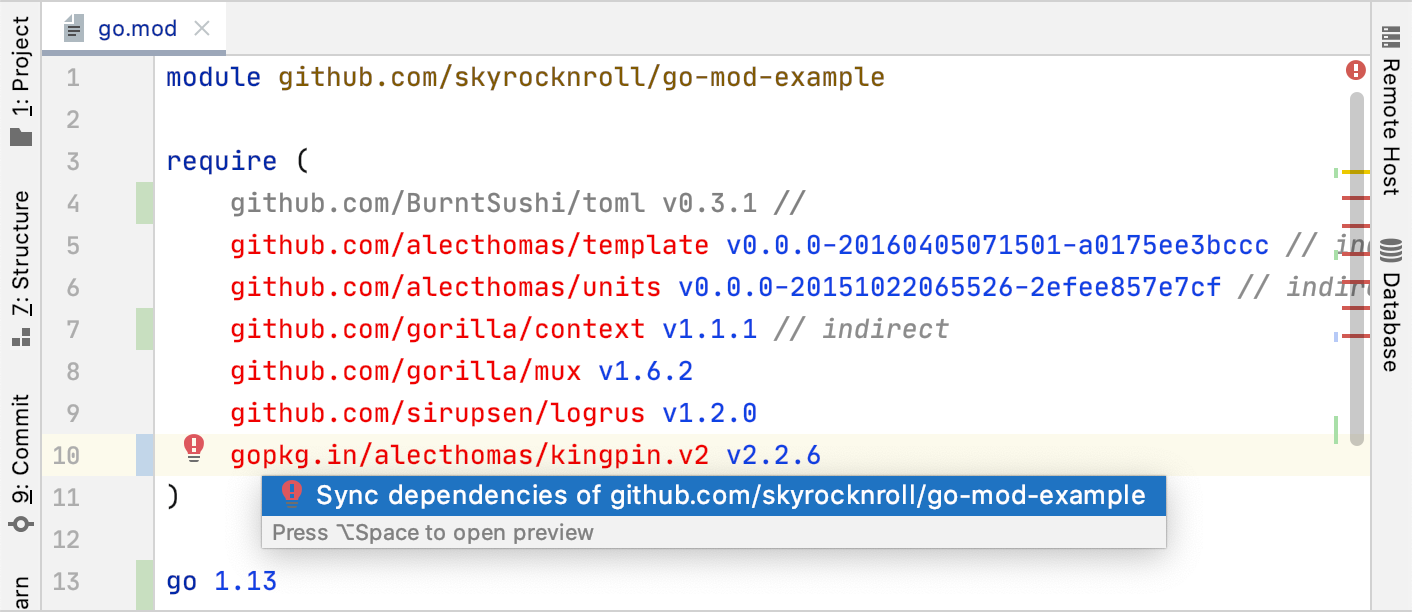 Fetch a source with Go Fetch a source with Go