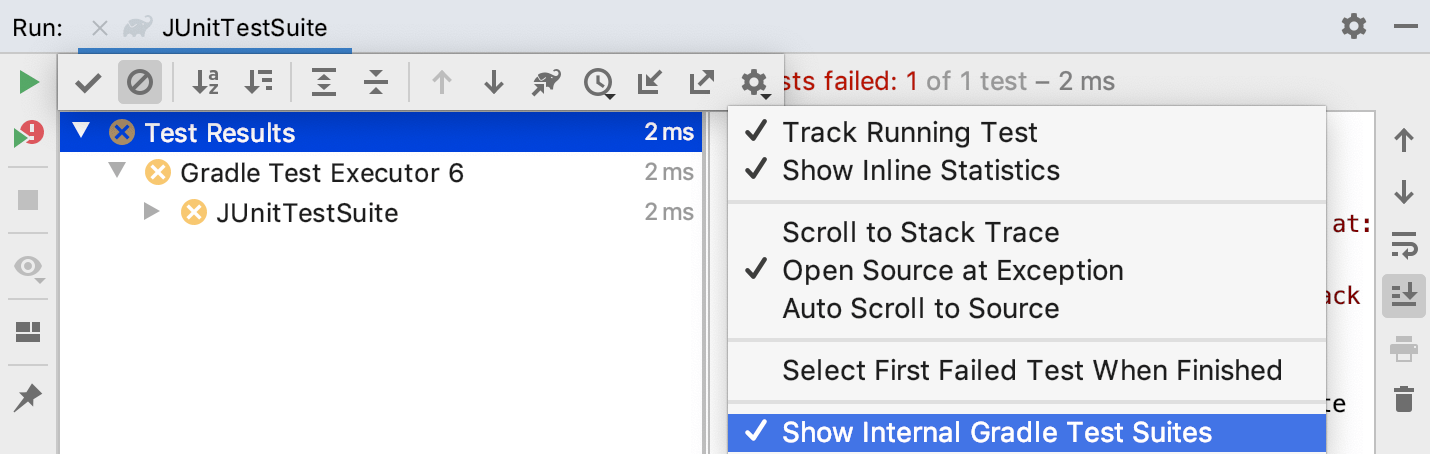 Run tool window Run tool window