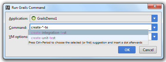 Grails create test2 Grails create test2