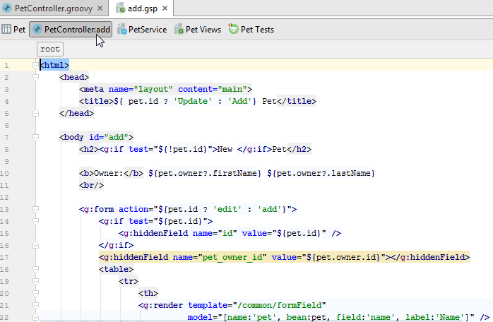 Grails goto action from view Grails goto action from view
