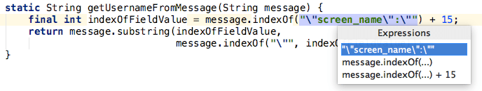 Select String value Select String value