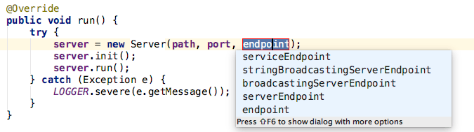 Rename the field Rename the field