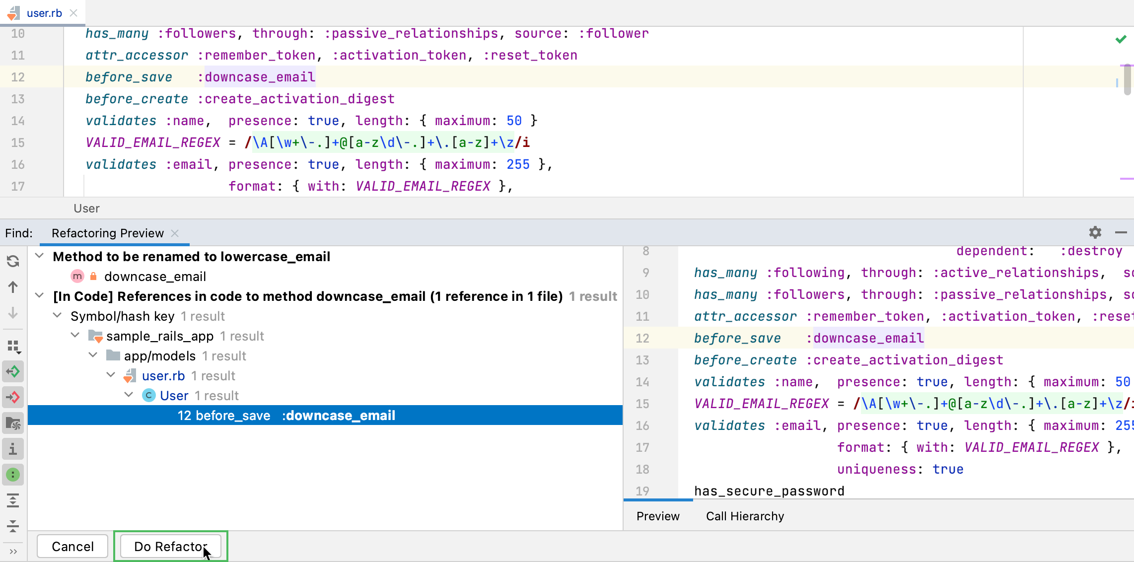 Do refactor Do refactor