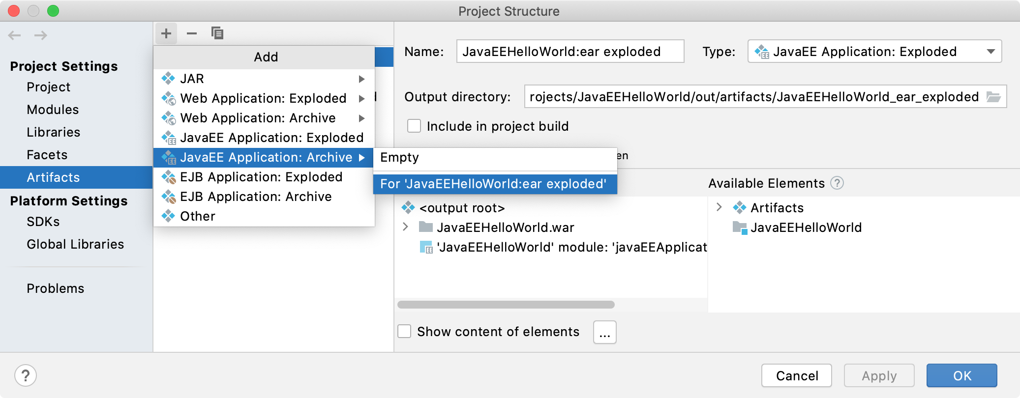 Add EAR artifact Add EAR artifact