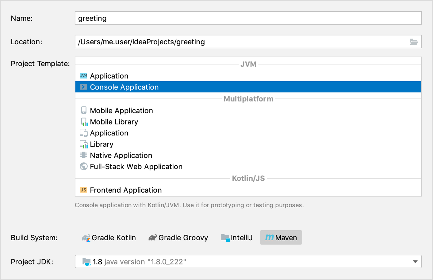 Kotlin new project maven Kotlin new project maven