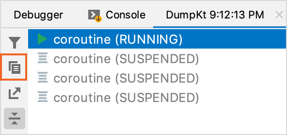 Kotlin debug coroutines dump2 Kotlin debug coroutines dump2