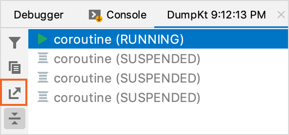 Kotlin debug coroutines dump3 Kotlin debug coroutines dump3