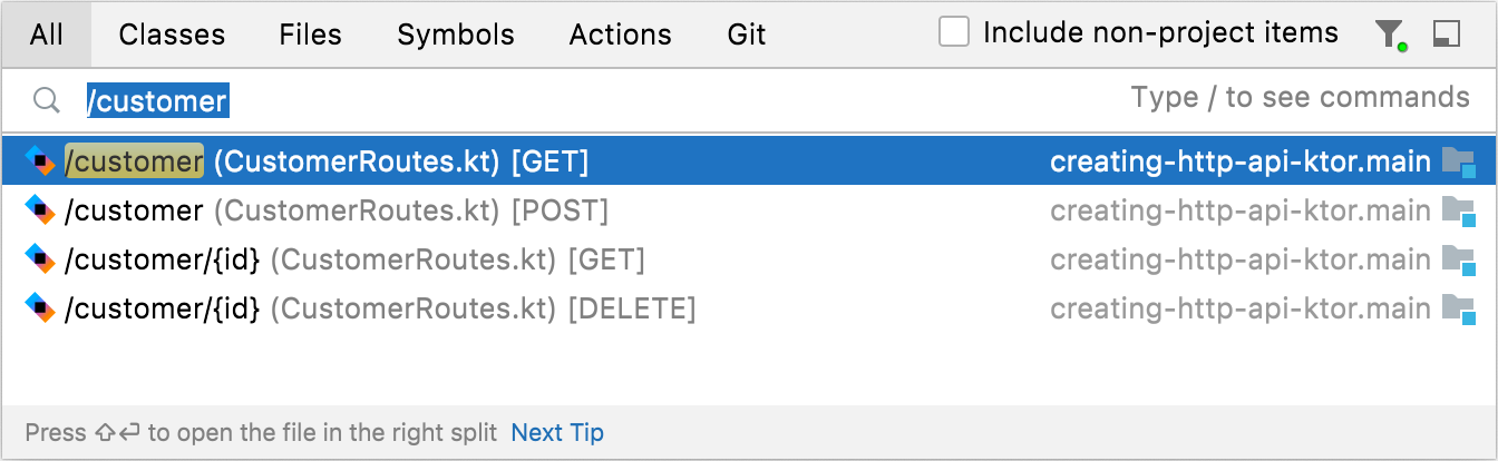 Search Everywhere Search Everywhere