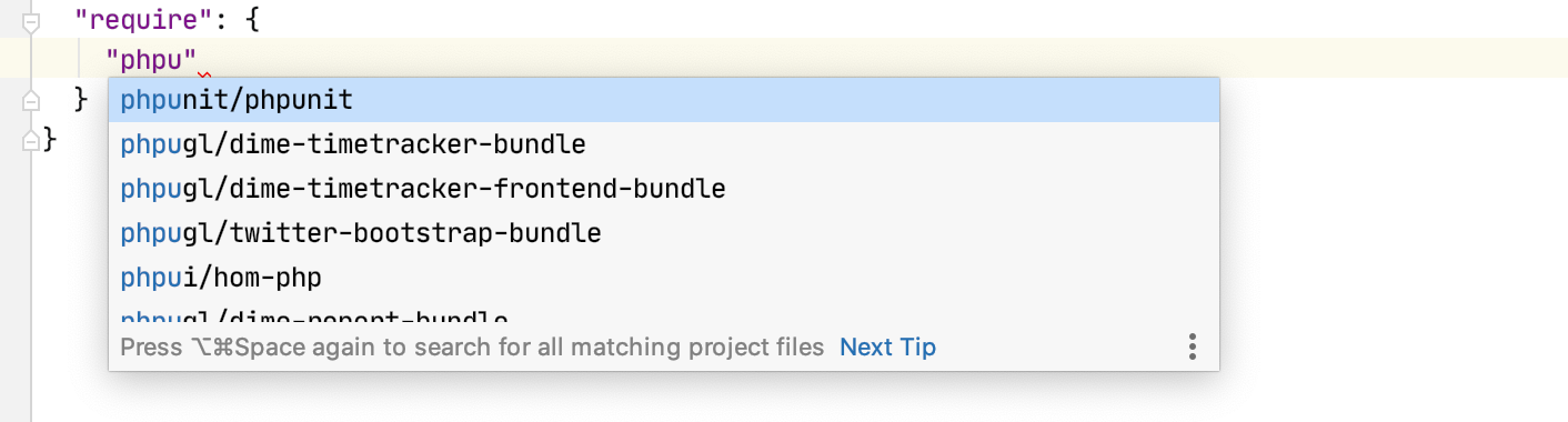 Adding a dependency in composer.json Adding a dependency in composer.json