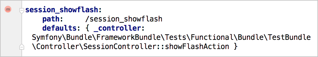 Navigate to Symfony controller Navigate to Symfony controller