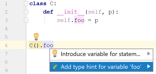 example of adding a type hint for a class attribute example of adding a type hint for a class attribute