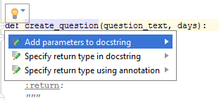 Py docstrings Py docstrings