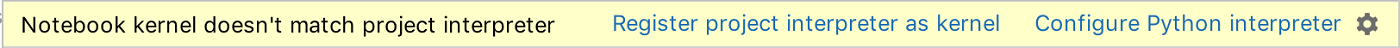 Warning requesting to register interpreter as a kernel Warning requesting to register interpreter as a kernel