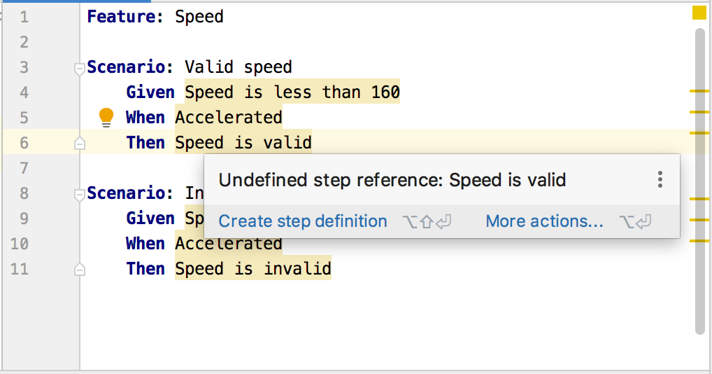 bdd scenarios bdd scenarios