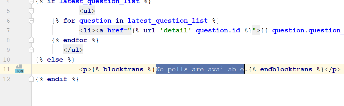 the element is wrapped with the trans tag the element is wrapped with the trans tag