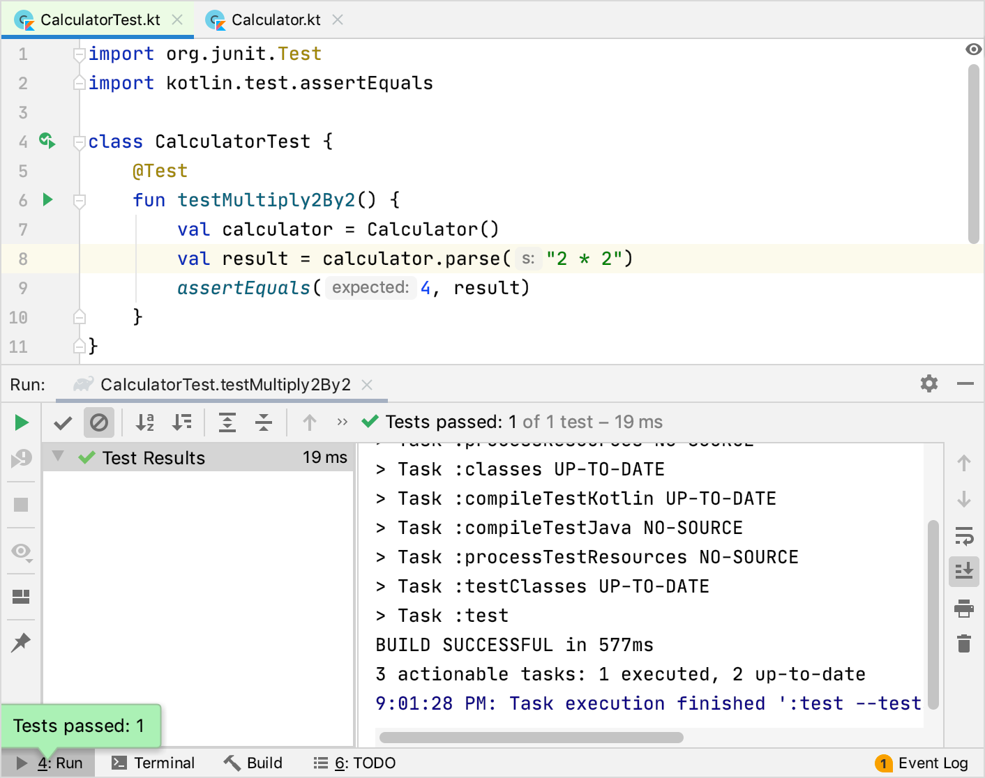 Rerunning tests Rerunning tests