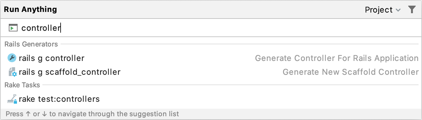 rails g controller rails g controller
