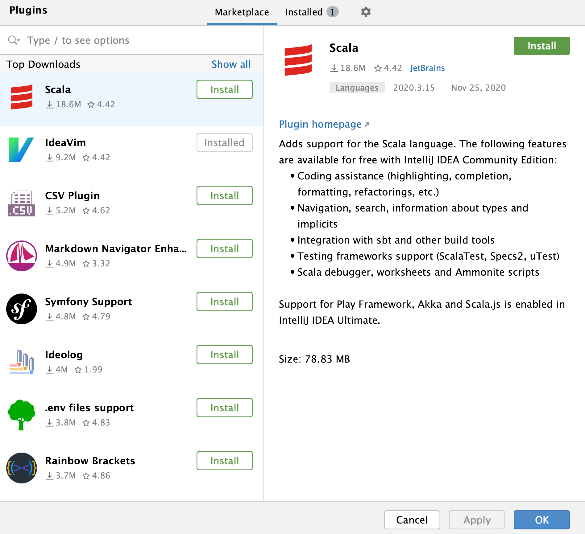 Plugin page Plugin page