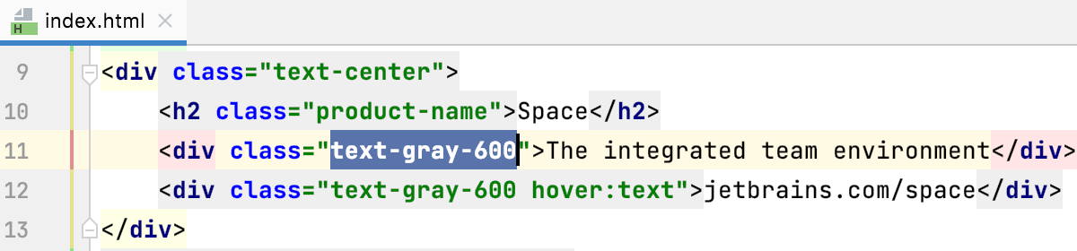 Select whole CSS identifier on double-click: ON Select whole CSS identifier on double-click: ON