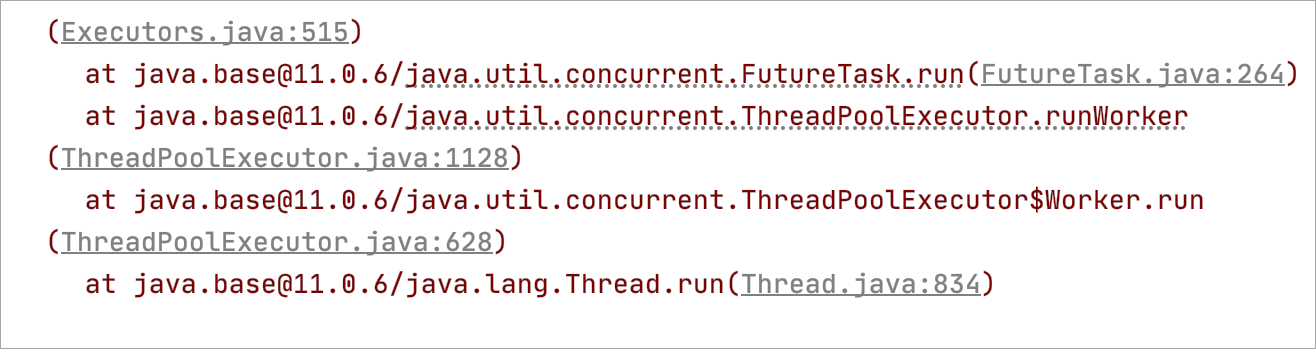 the Try Blocks Highlighting feature highlights calls in the Run tool window the Try Blocks Highlighting feature highlights calls in the Run tool window