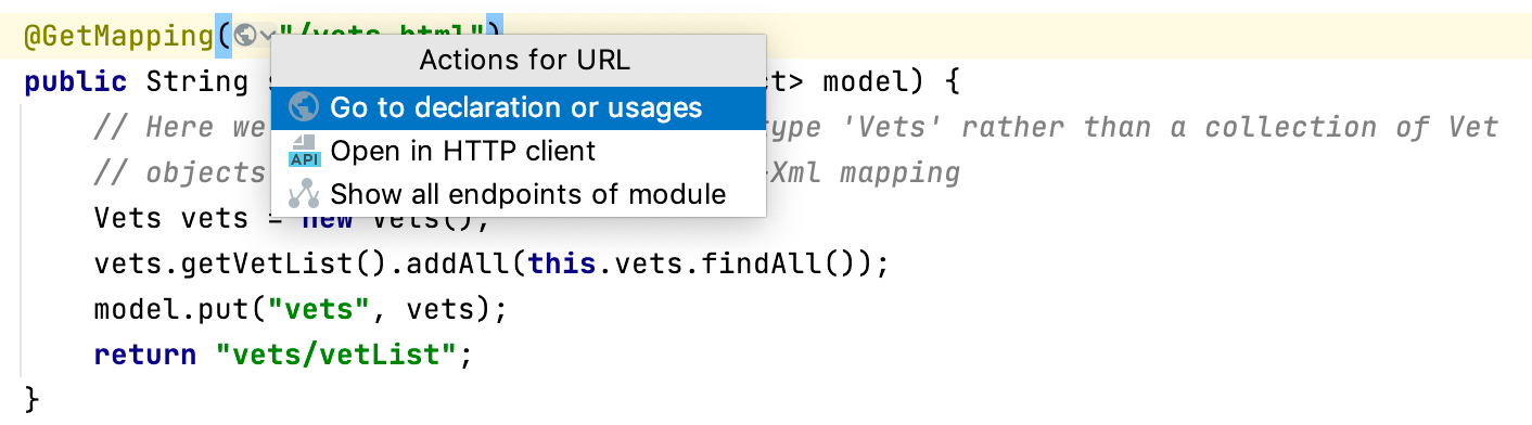 Url inlay java Url inlay java