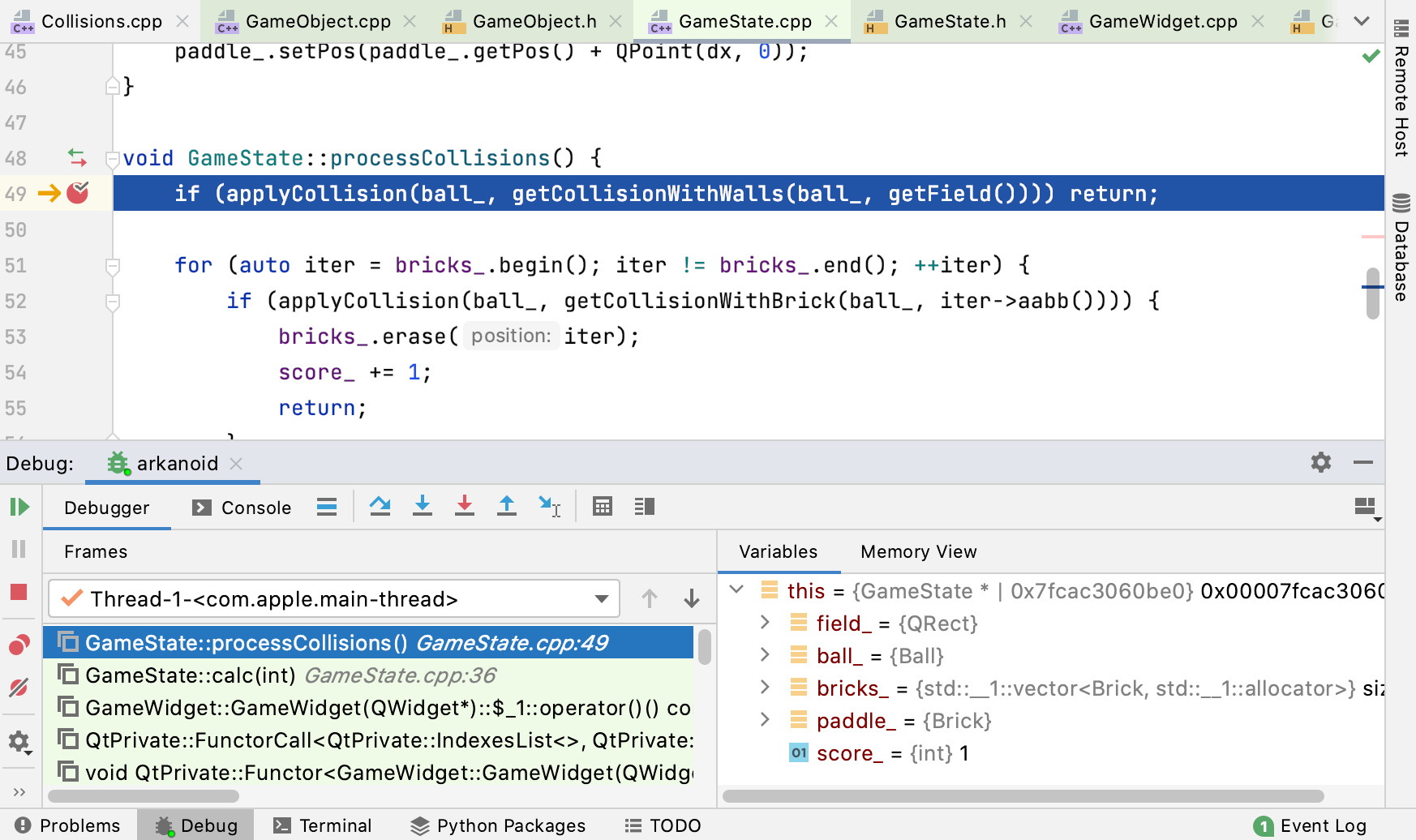 Debugging a running process Debugging a running process