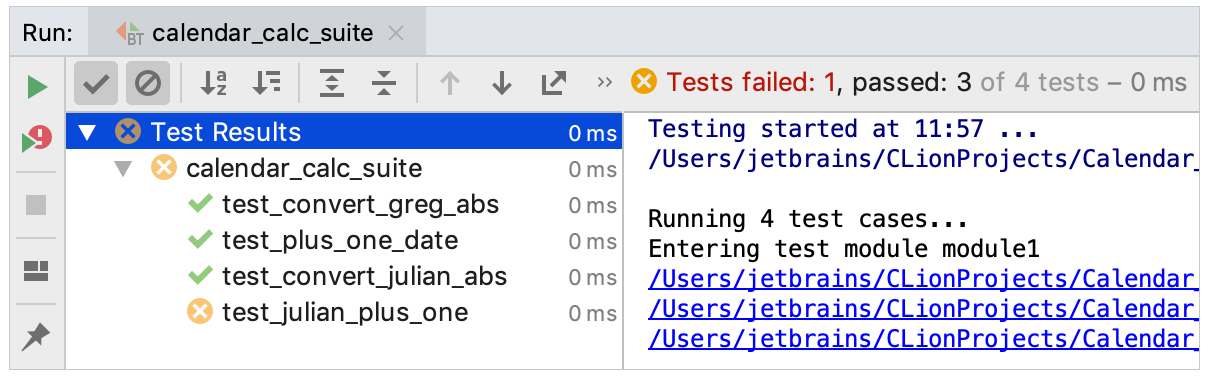 test runner test runner