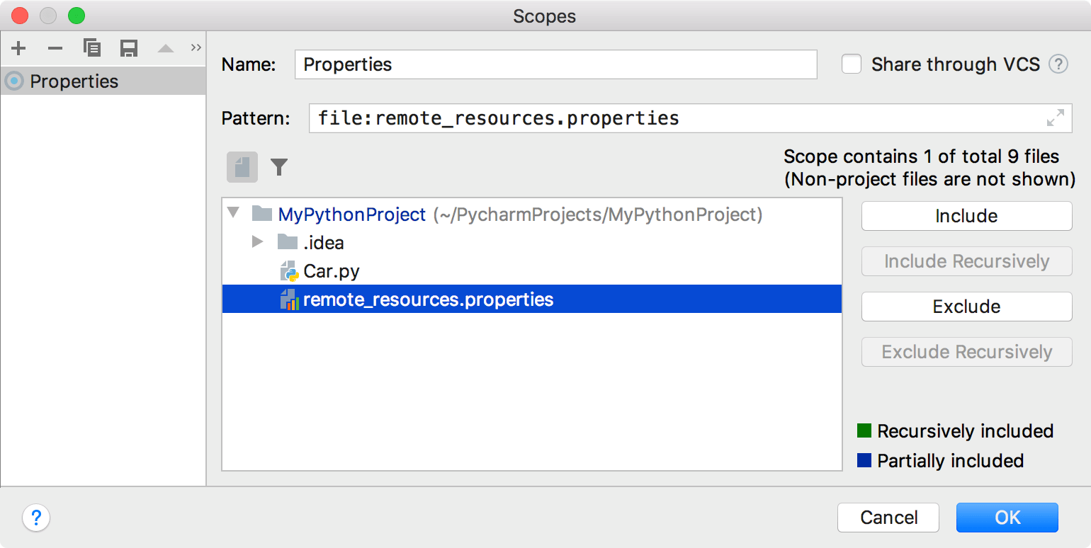 Creating a new scope Creating a new scope