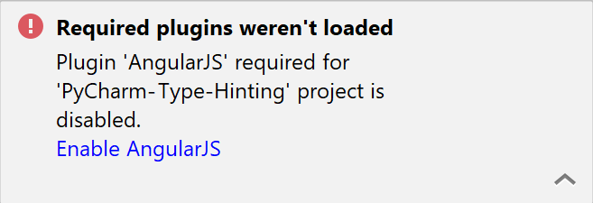Required plugin is disabled Required plugin is disabled