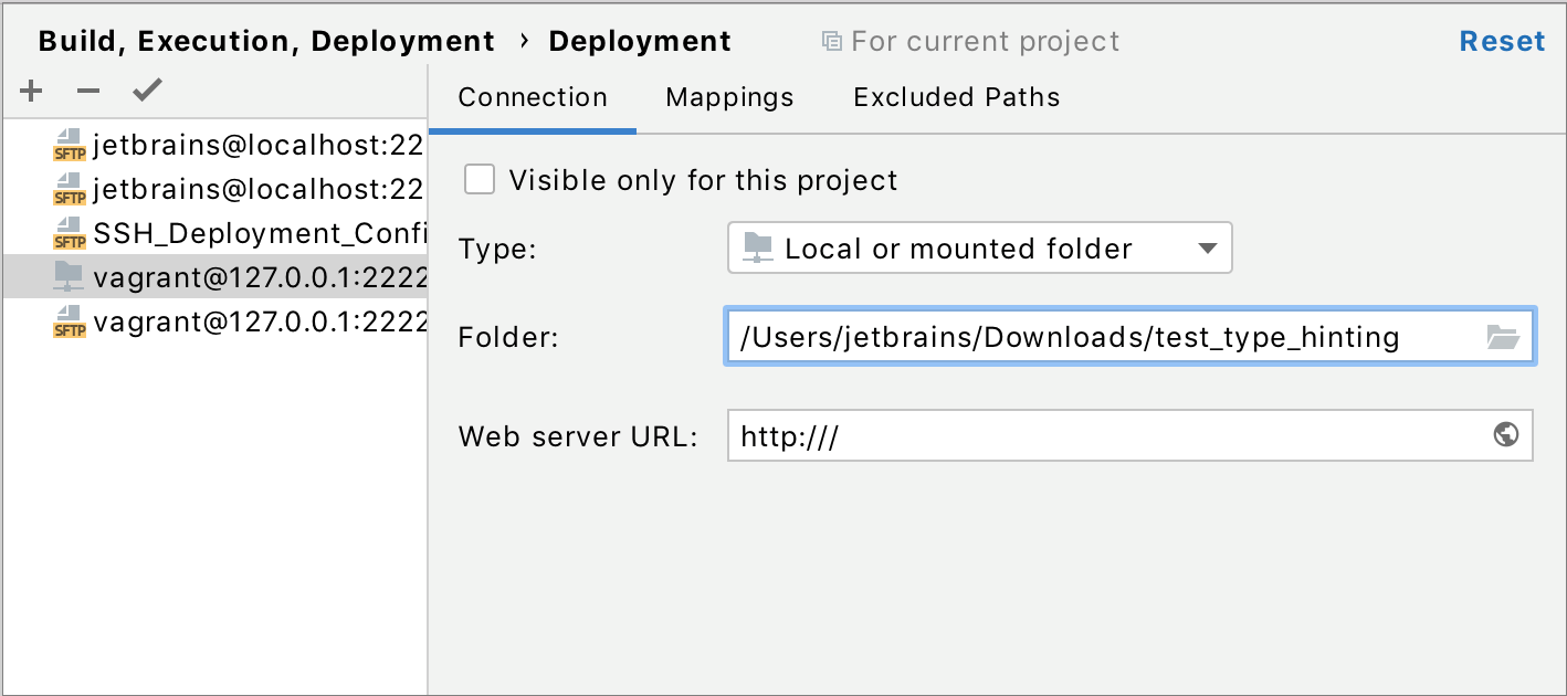 Local deployment Local deployment