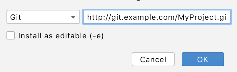 Install from Version Control Install from Version Control