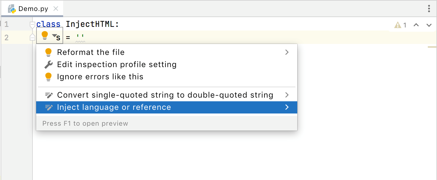 Inject HTML code in a Python script Inject HTML code in a Python script