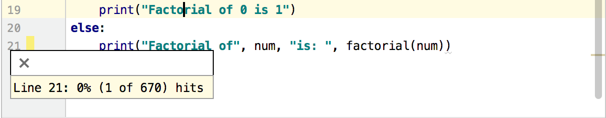Profile lines Profile lines