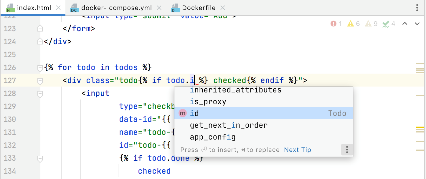 Completing Filter Completing Filter