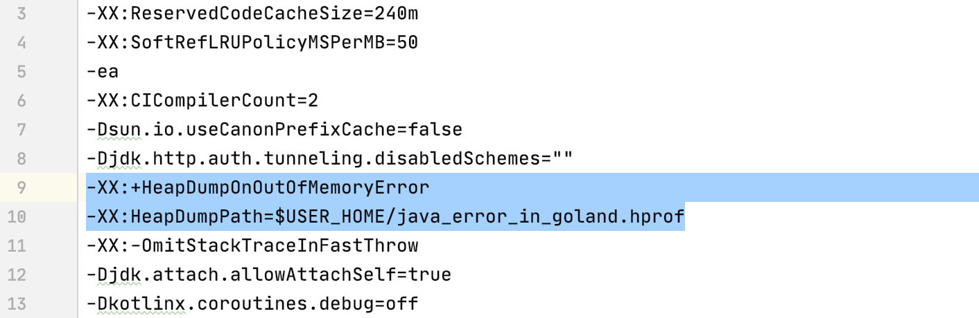 capture memory snapshots automatically capture memory snapshots automatically