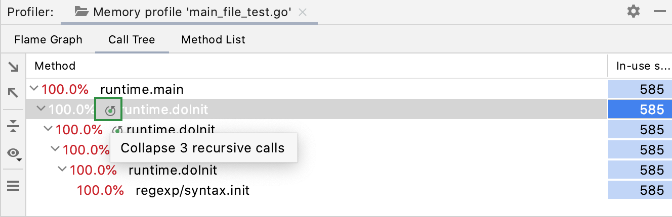 Unfolding a collapsed recursion Unfolding a collapsed recursion