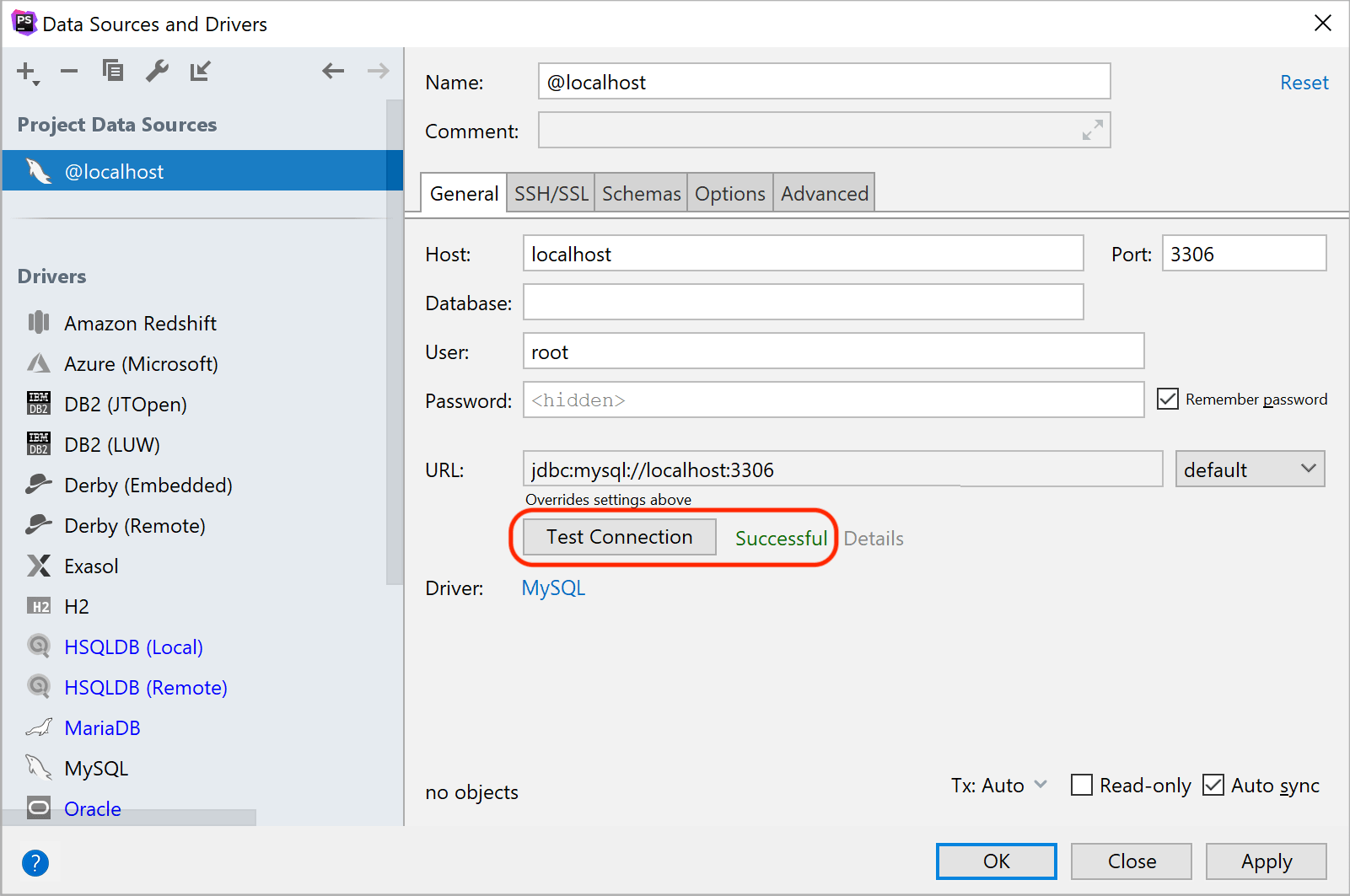Data source properties Data source properties
