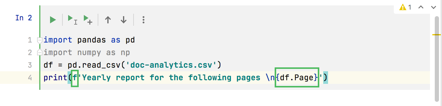F-string completion F-string completion