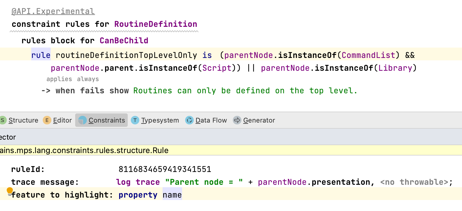Restrict to a property Restrict to a property