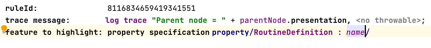 Restrict by expression to a property Restrict by expression to a property