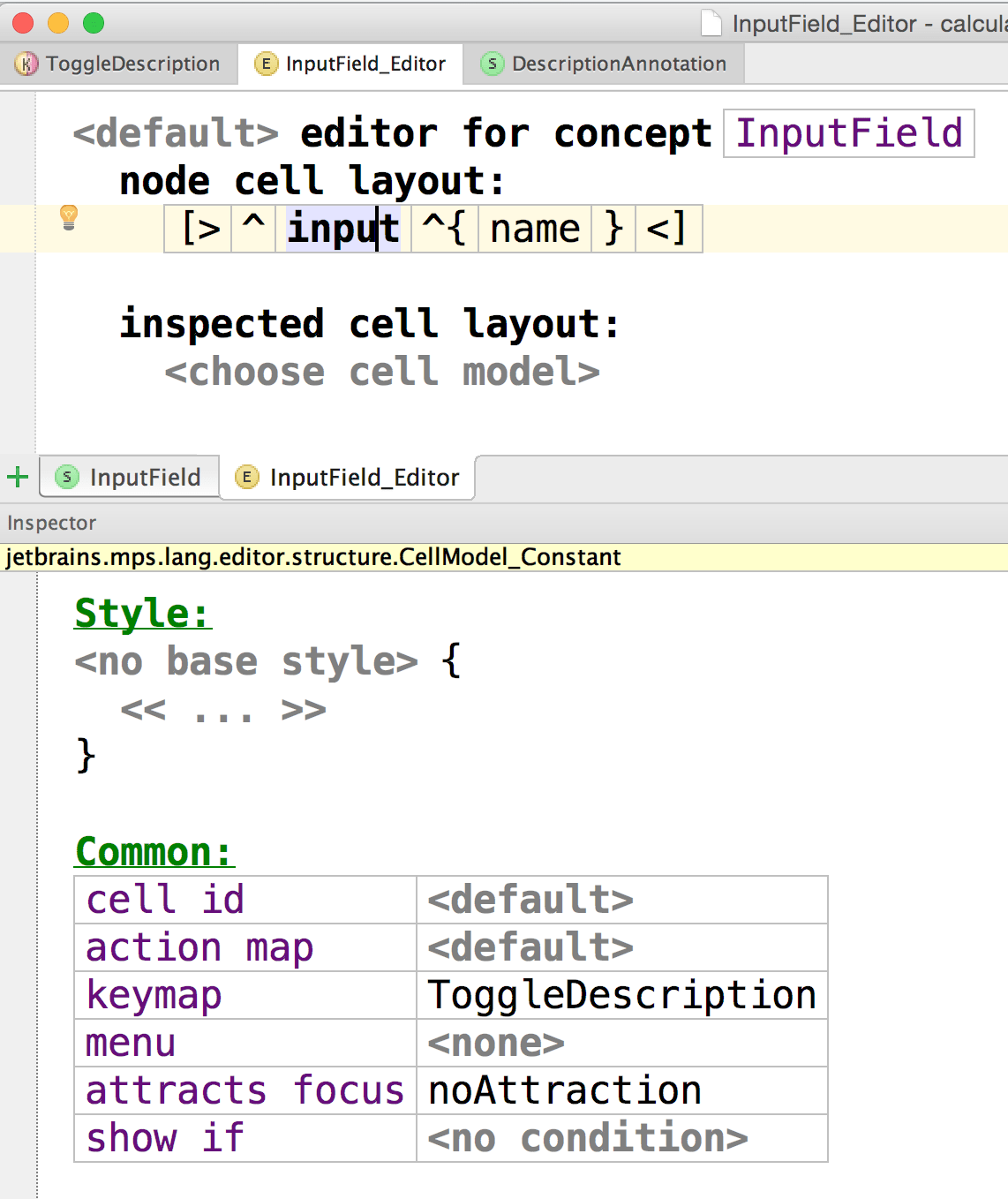 Adding the key map to all fields Adding the key map to all fields