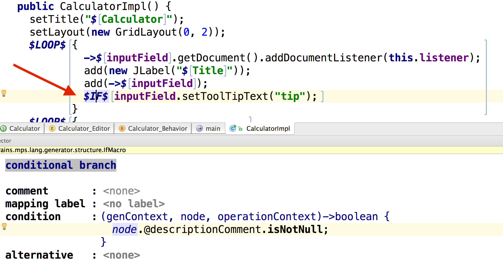 Adding a macro Adding a macro