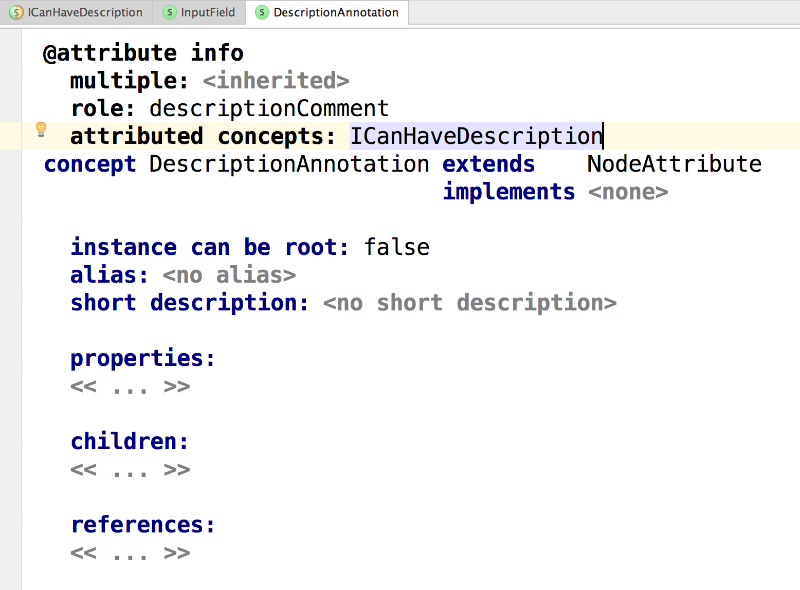 Specifying additional qualities Specifying additional qualities