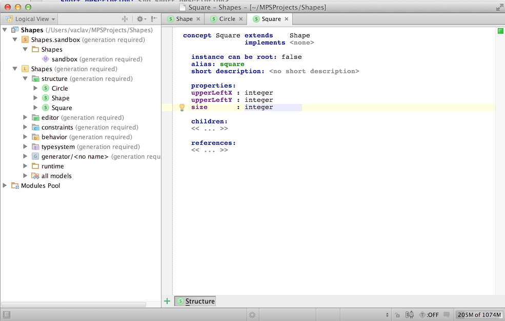 Defining Square Defining Square